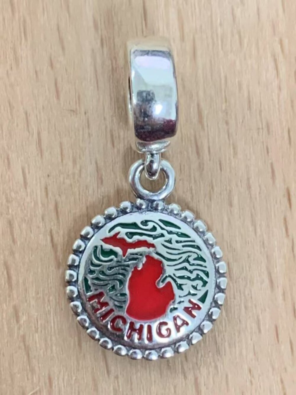 Pandora Michigan Exclusive Charm, S925 Silver Jewelry Bracelets